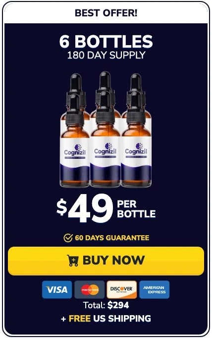 Cognizil 6 bottles